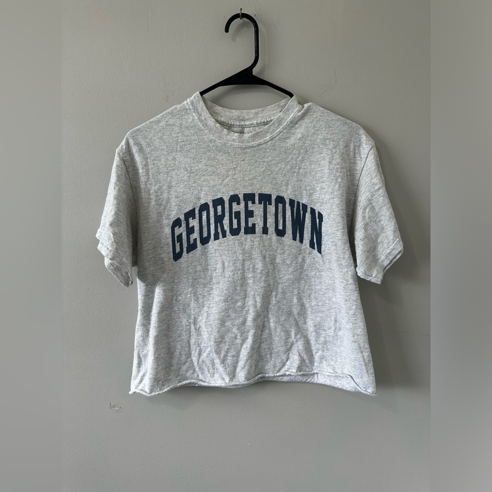 J.Galt Brandy Melville Georgetown Cropped T-shirt Women's One Size